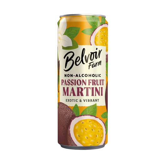 BELVOIR Non Alcoholic Passionfruit Martini Can