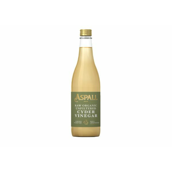 ASPALL VINEGAR Raw Organic Cyder Vinegar          Size - 6x500ml