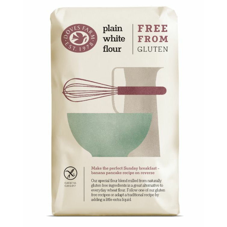DOVES GLUTEN FREE Gluten Free Plain White Flour      Size - 5x1.0 Kg
