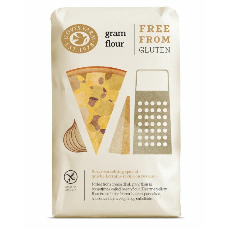 DOVES GLUTEN FREE Gram Flour                         Size - 5x1.0 Kg