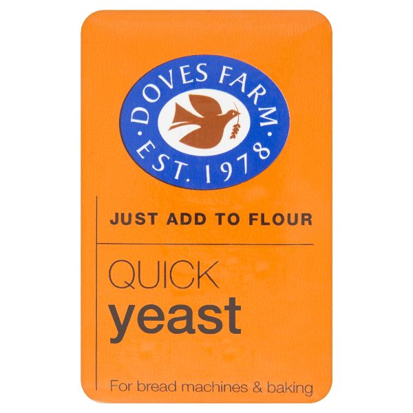 DOVES INGREDIENTS Quick Yeast Gmo Free/Vegan         Size - 8x125g