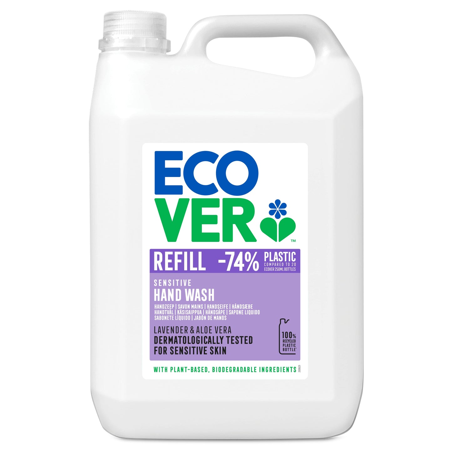 ECOVER PERSONAL Liquid Hand Soap                   Size - 1x5Ltr