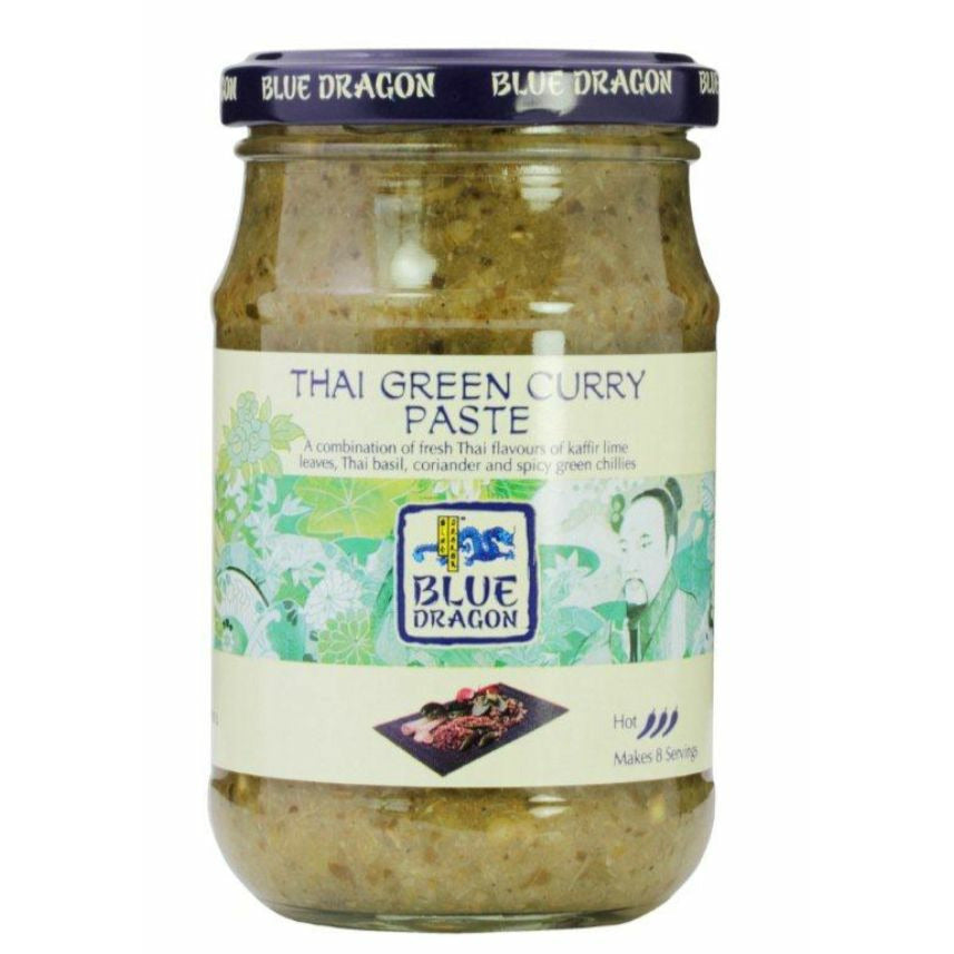 BLUE DRAGON Thai Green Curry Paste             Size - 6x285g