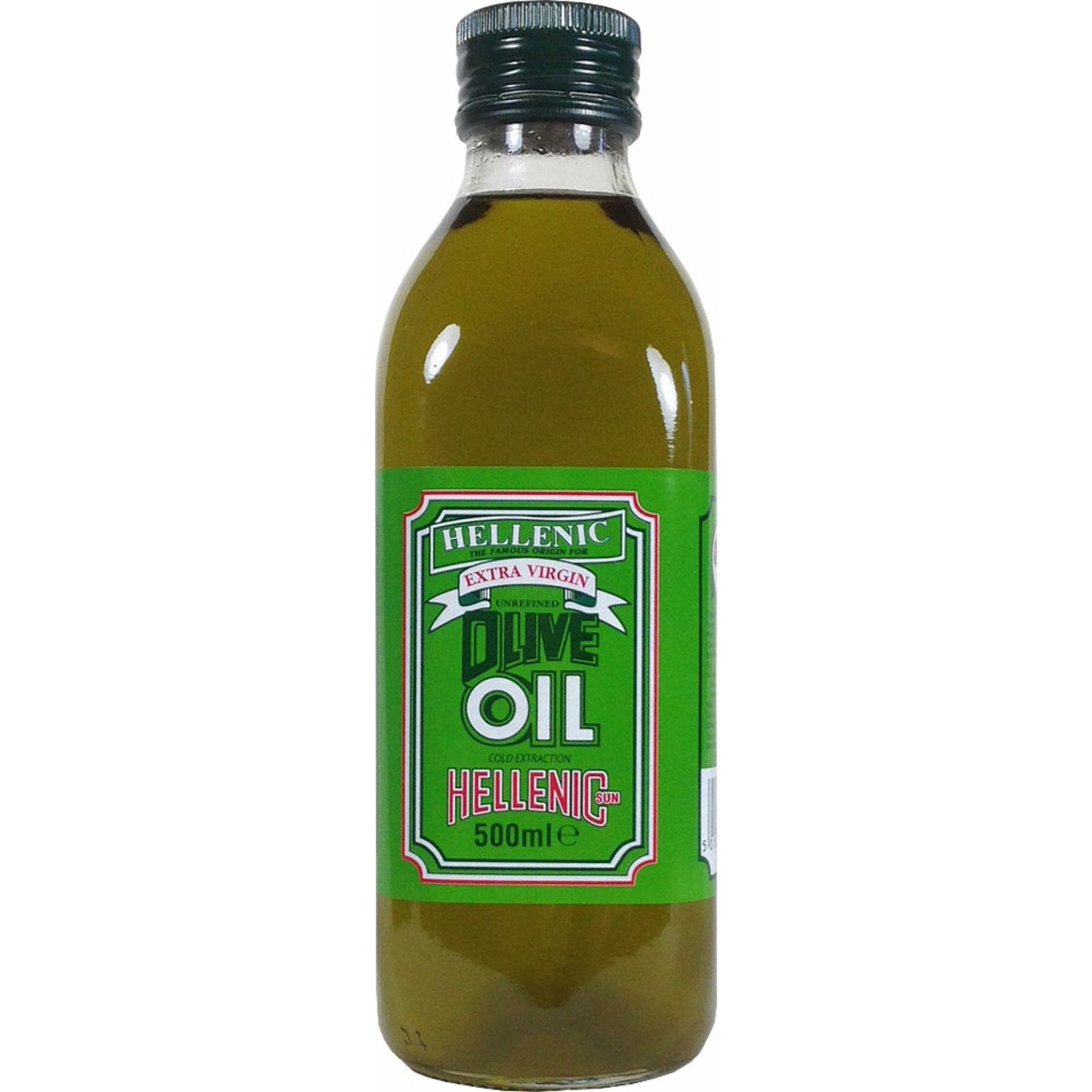 HELLENIC Extra Virgin Olive Oil             Size - 12x500ml