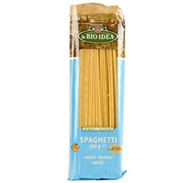 LA BIO IDEA Organic White Spaghetti            Size - 12x500g