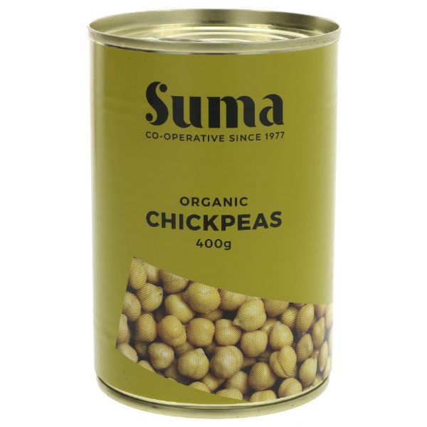 SUMA Organic Chickpeas                  Size - 12x400g