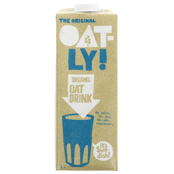 OATLY Oatly Organic Oat Drink            Size - 6x1Ltr