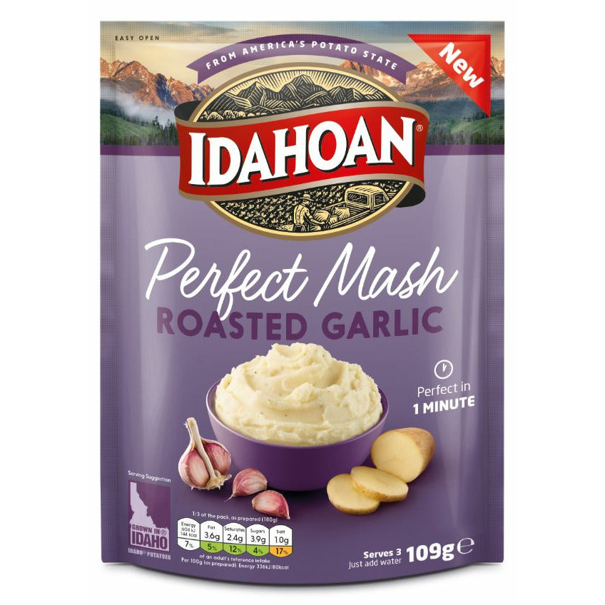 IDAHOAN Idahoan Roasted Garlic Mash        Size - 12x109g