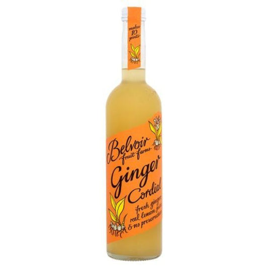 BELVOIR CORDIAL Ginger Cordial                     Size - 6x500ml