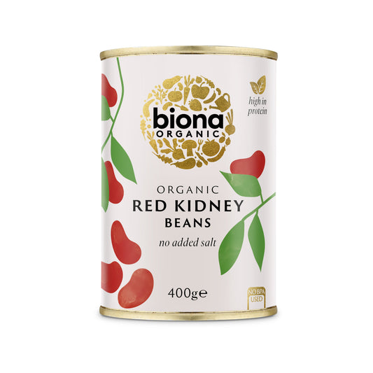 BIONA Organic Red Kidney Beans           Size - 6x400g