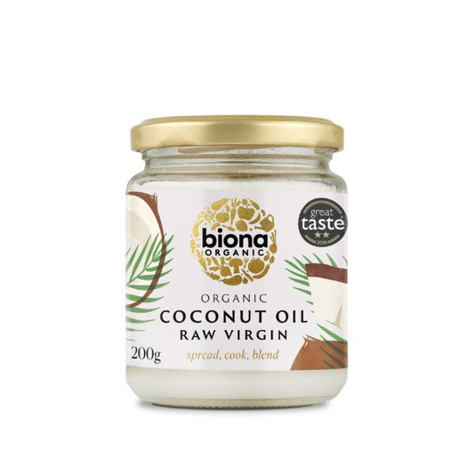 BIONA Organic Virgin Coconut Oil         Size - 6x200g