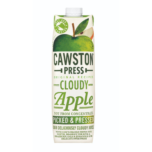 CAWSTON PRESS Pressed Cloudy Apple Juice         Size - 6x1Ltr