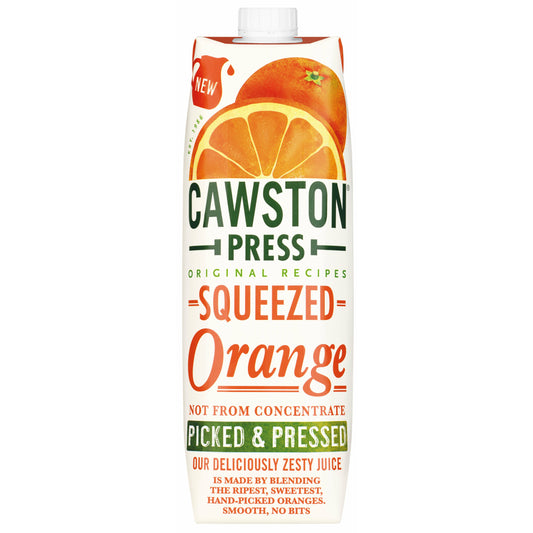 CAWSTON PRESS Squeezed Orange Juice              Size - 6x1Ltr