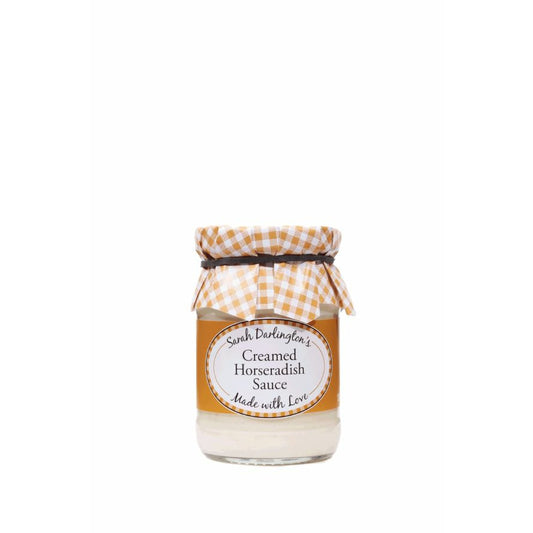MRS DARLINGTONS SAUCES Creamed Horseradish                Size - 6x180g