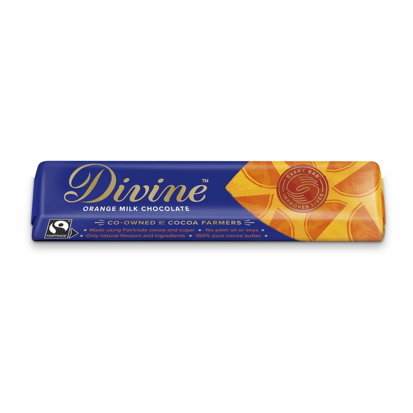 DIVINE F/T Orange Chocolate               Size - 30x35g