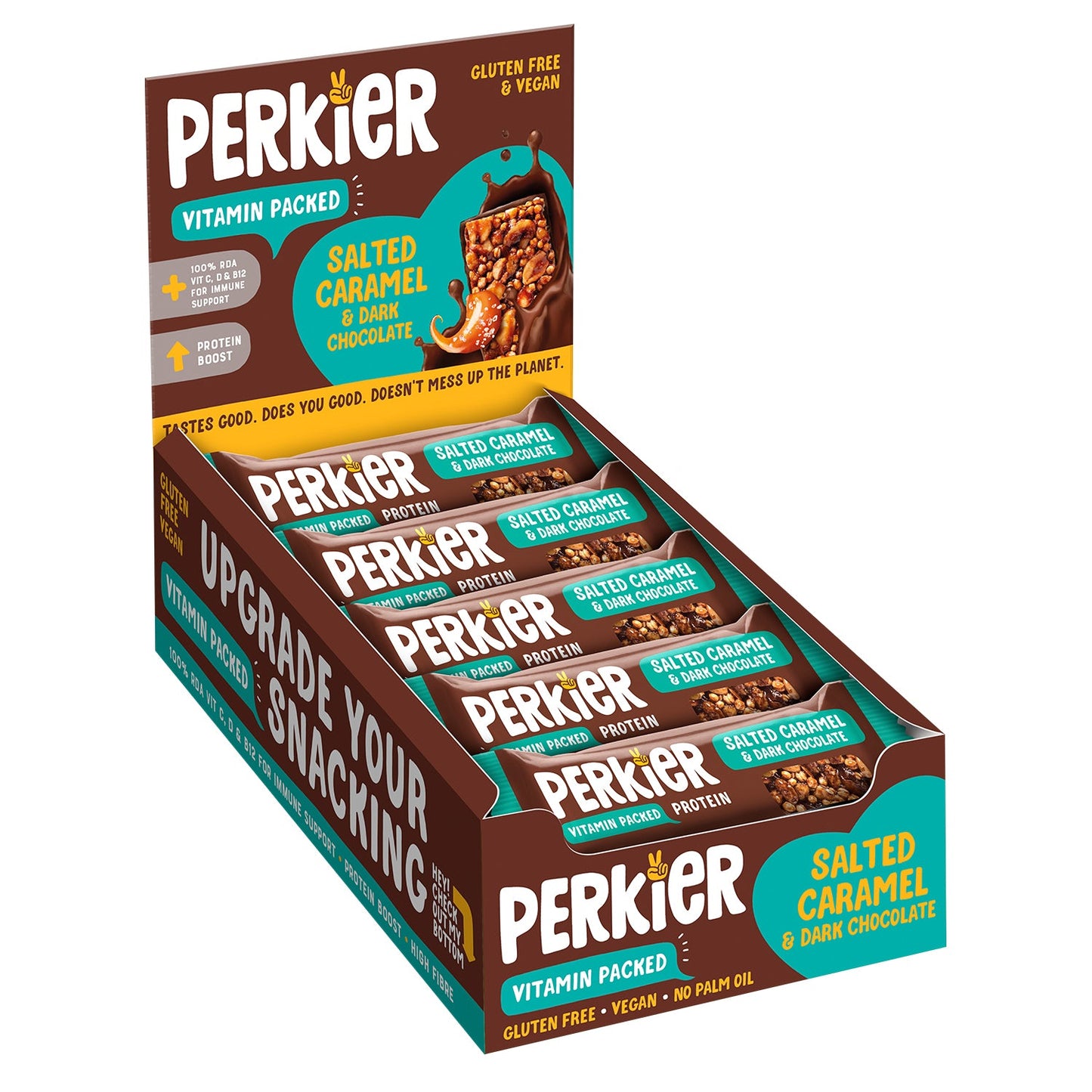 PERKIER Salted Caramel & Dark Chocolate    Size 15x37g