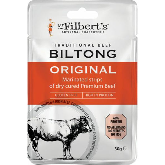MR FILBERTS Biltong Original Flavour           Size - 20x30g