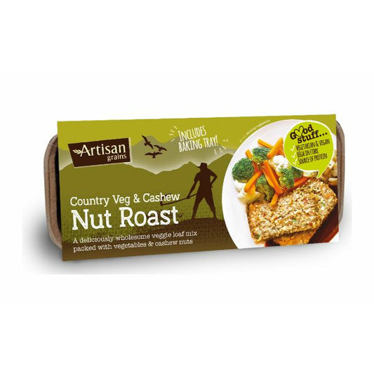 ARTISAN GRAINS Country Veg & Cashew Nut Roast     Size - 6x200g