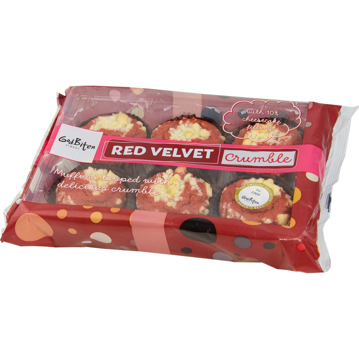 CABICO Red Velvet Crumble Muffins                 8x270g
