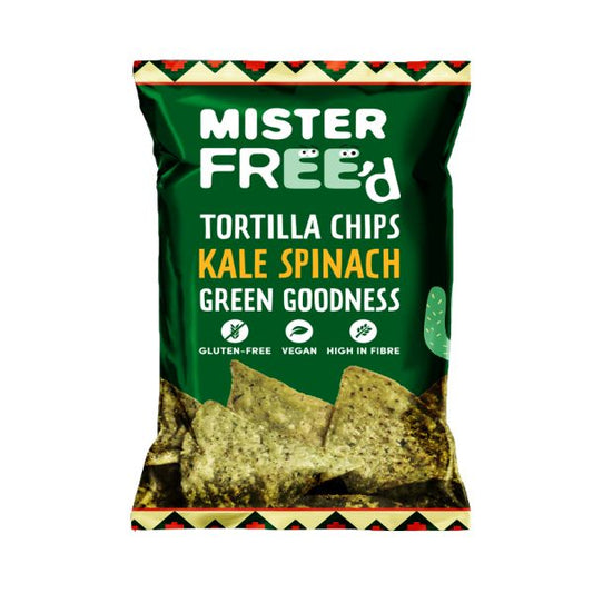 MISTER FREED Tortilla Chips with Kale Spinach                         Size - 12x135g