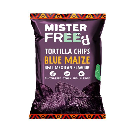 MISTER FREED Tortilla Chips with Blue Maize                               Size - 12x135g