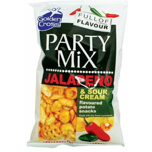 GOLDEN CROSS Jalapeno & Sour Cream Party Mix    Size - 12x125g