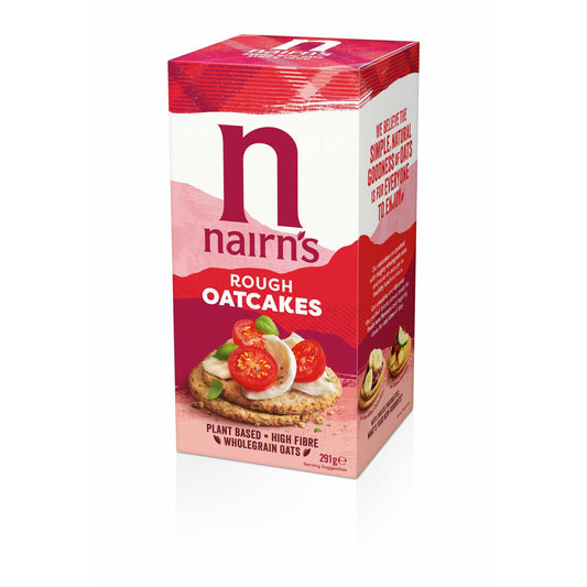 NAIRNS Rough Oat Cakes                    Size - 10x291g