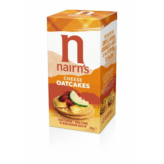 NAIRNS Cheese Oat Cakes                   Size - 12x200g