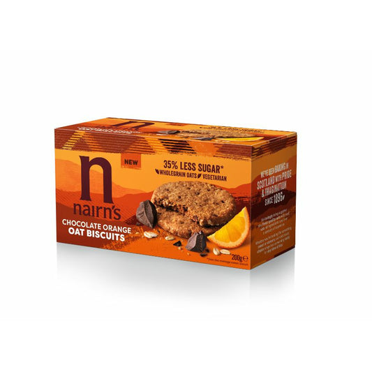NAIRNS Chocolate Orange Biscuits          Size - 6x200g