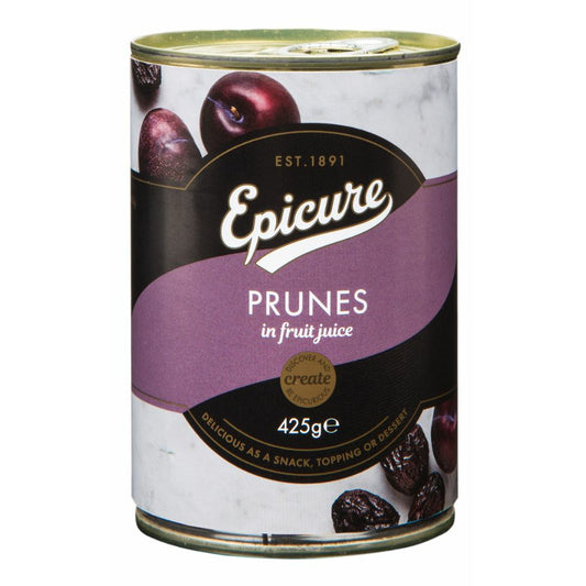 EPICURE Prunes in Fruit Juice              Size - 12x425g