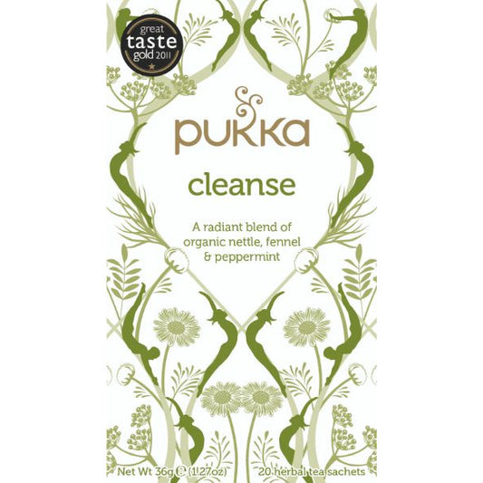 PUKKA HERBS C/F Cleanse Org Herbal Tea         Size - 4x20's