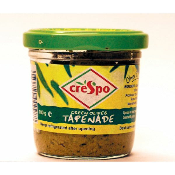 CRESPO Green Olive Tapenade               Size - 6x100g