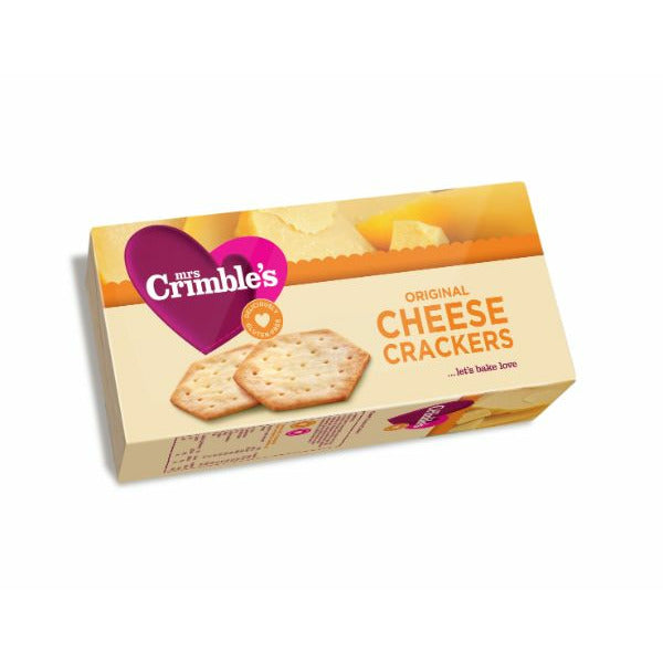 MRS CRIMBLES Original Cheese Crackers           Size - 12x130g