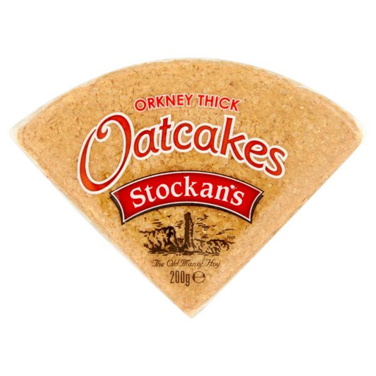 STOCKANS OATCAKES Thick Triangular Oatcakes          Size - 24x200g