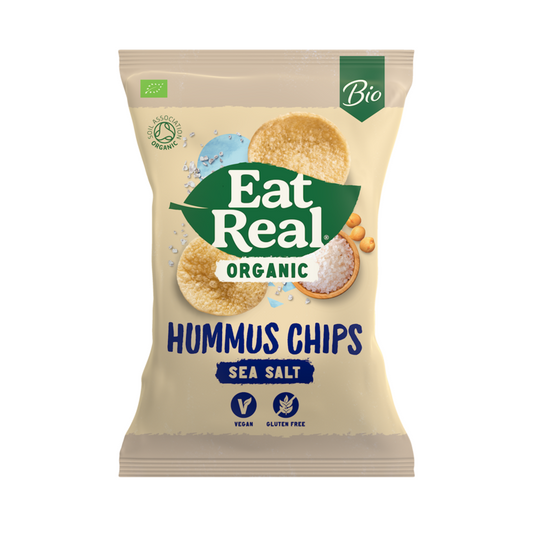 EAT REAL Organic Hummus Sea Salt                   Size - 100g